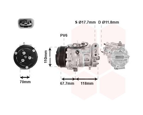 Compressor, air conditioning, Image 2