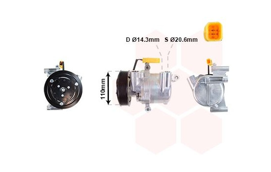 Compressor, air conditioning, Image 2