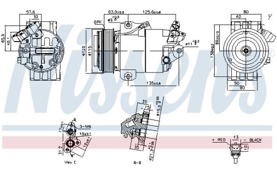Compressor, air conditioning