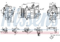 Compressor, air conditioning
