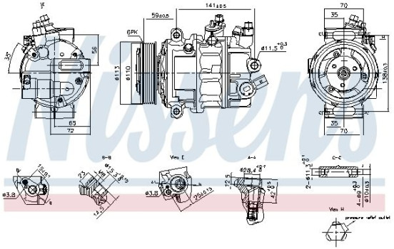 Compressor, air conditioning