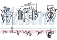 Compressor, air conditioning