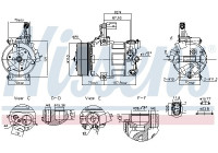 Compressor, air conditioning