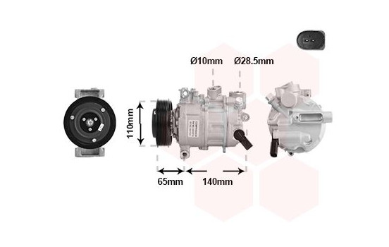 Compressor, air conditioning