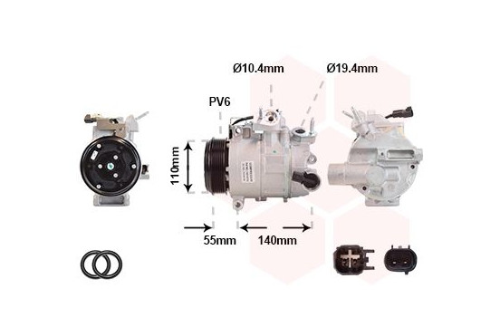 Compressor, air conditioning