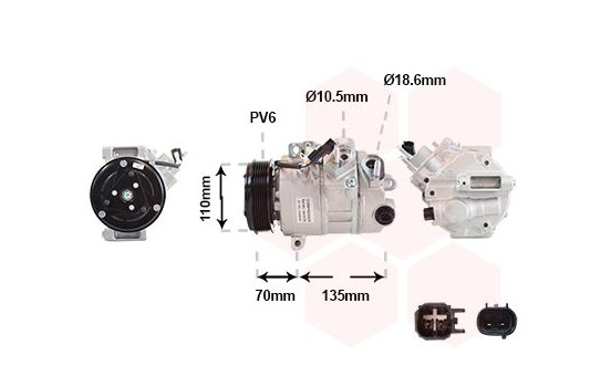 Compressor, air conditioning