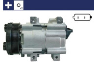 Compressor, air conditioning