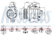 Compressor, air conditioning