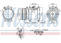 Compressor, air conditioning