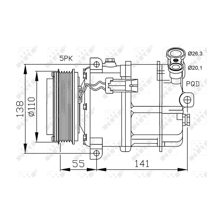 Compressor, air conditioning | Winparts.eu - Air conditioning compressor