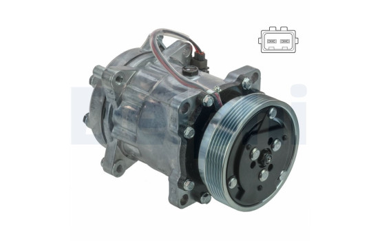 Compressor, air conditioning