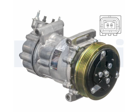 Compressor, air conditioning