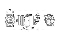 Compressor, air conditioning