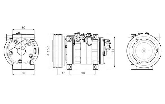 Compressor, air conditioning