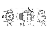 Compressor, air conditioning