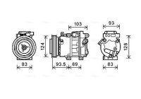 Compressor, air conditioning