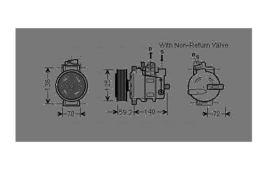 Compressor, air conditioning