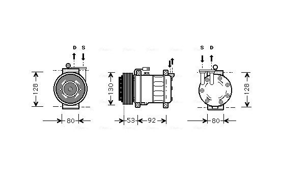 Compressor, air conditioning