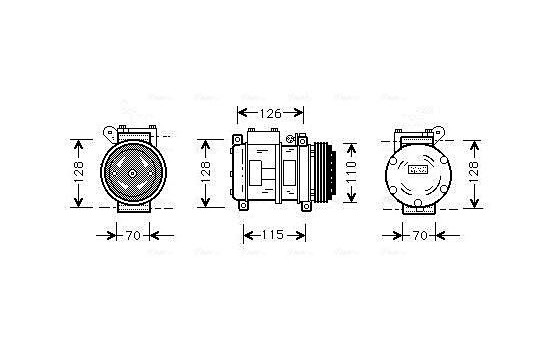 Compressor, air conditioning