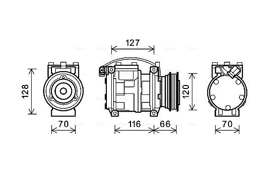 Compressor, air conditioning