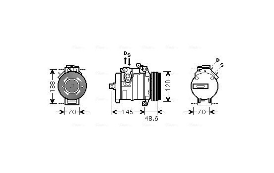 Compressor, air conditioning