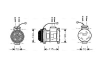 Compressor, air conditioning