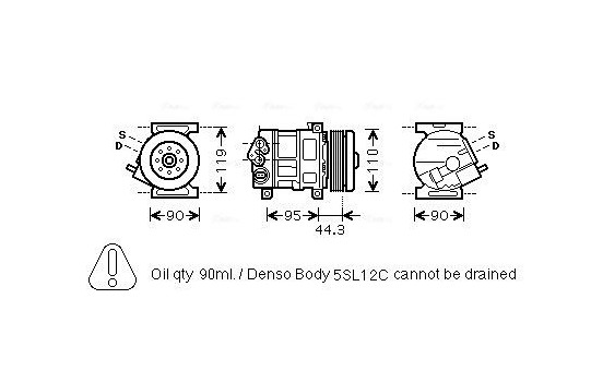 Compressor, air conditioning