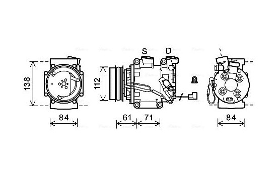 Compressor, air conditioning