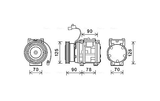 Compressor, air conditioning