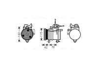 Compressor, air conditioning