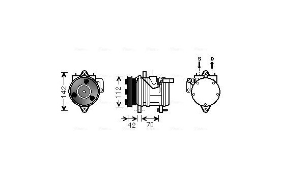 Compressor, air conditioning