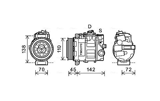 Compressor, air conditioning