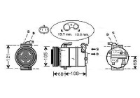 Compressor, air conditioning