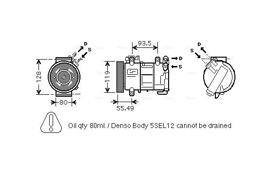 Compressor, air conditioning