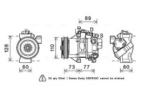 Compressor, air conditioning