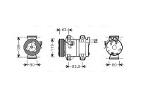 Compressor, air conditioning