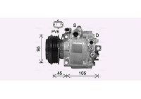 Compressor, air conditioning