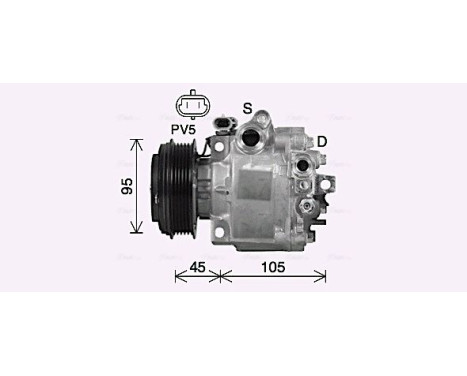 Compressor, air conditioning