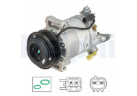 Compressor, air conditioning