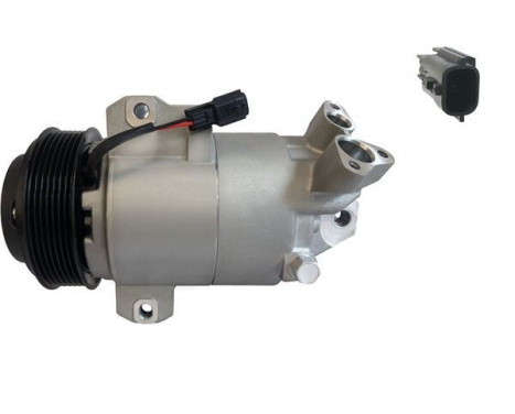 Compressor, air conditioning