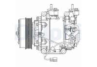 Compressor, air conditioning