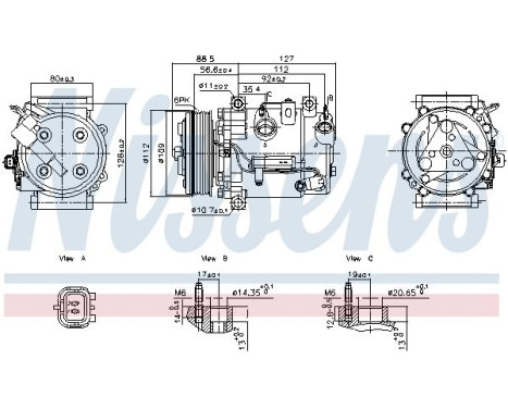 Compressor, air conditioning