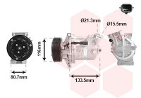 Compressor, air conditioning