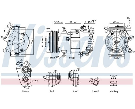 Compressor, air conditioning