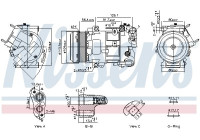Compressor, air conditioning
