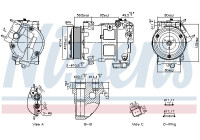 Compressor, air conditioning