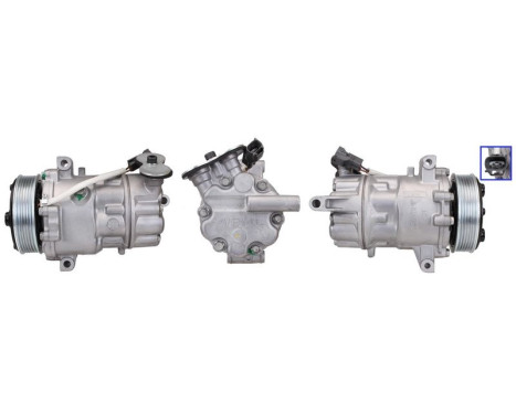 Compressor, air conditioning