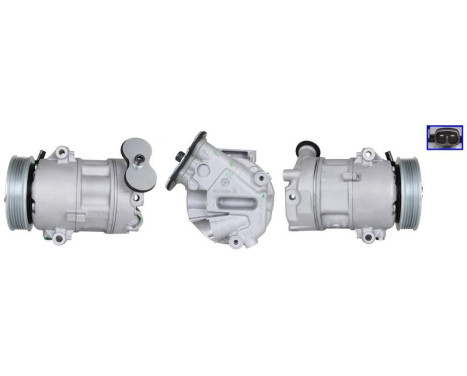 Compressor, air conditioning