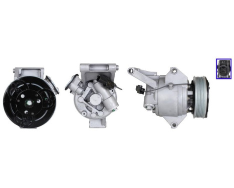 Compressor, air conditioning