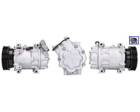 Compressor, air conditioning